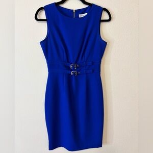 Calvin Klein Royal Blue Fashion Interview / Professional Dress